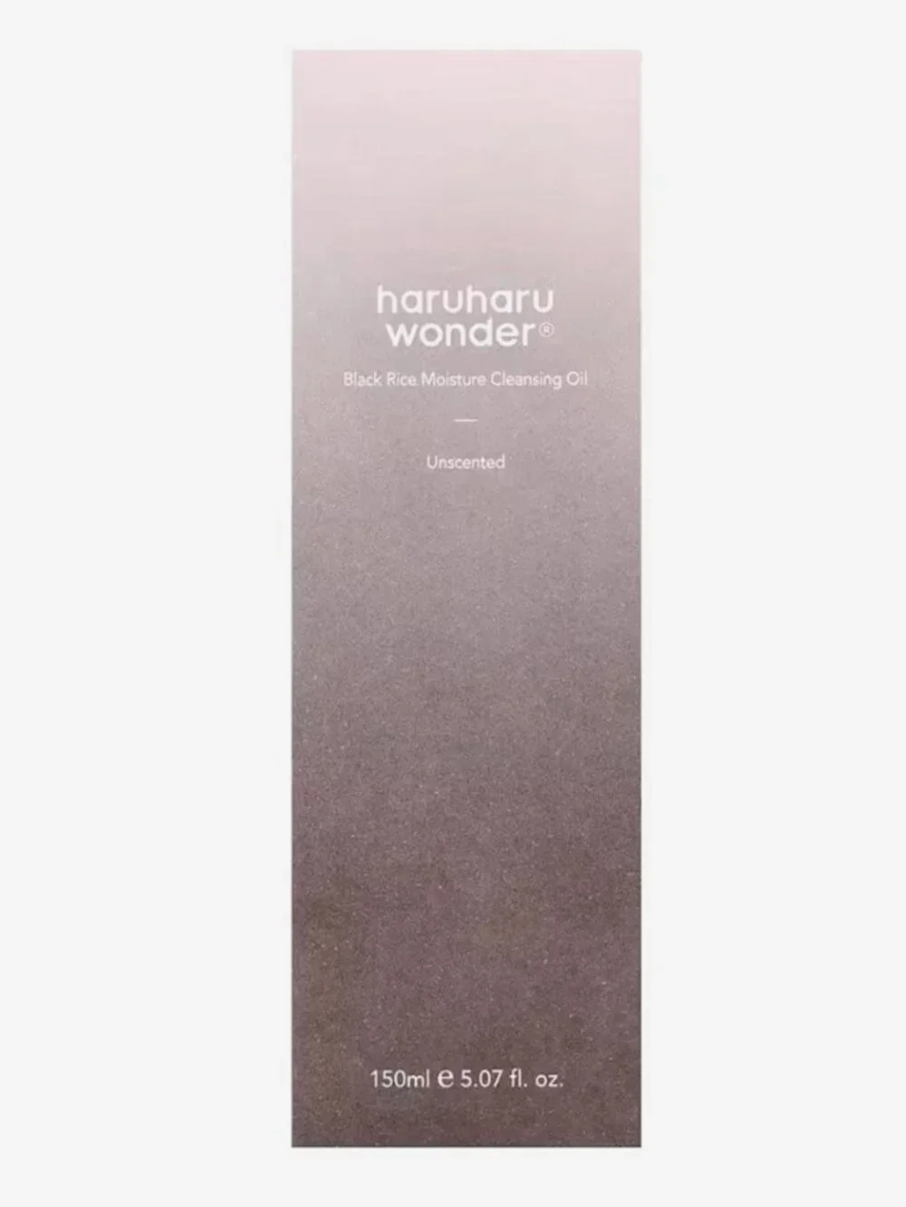 Haruharu Wonder Black Rice Moisture Cleansing Oil Unscented 5.1oz NEW Sealed